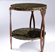 Eaton Designs Nouveau End table, copper dark patina